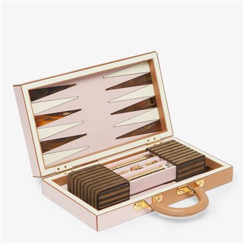 fendi backgammon|Small Fendi Roma Backgammon Set.